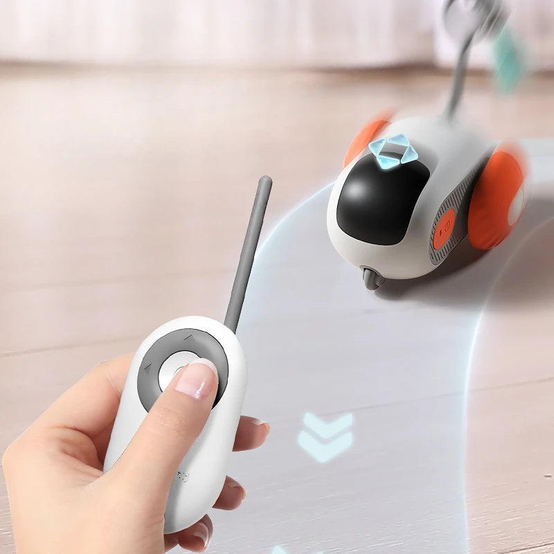 PurrJoy RC Electric Cat Toy Car – Interactive Remote Control Playmate