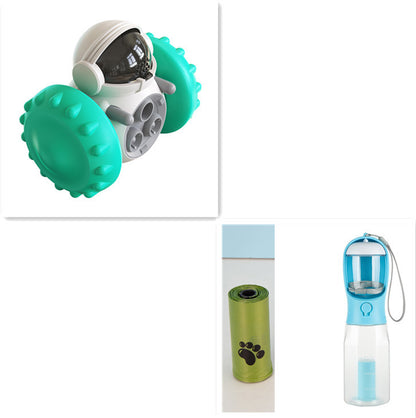 Product Name: Interactive Pet Feeding Toy - IQ-Boosting Tumbler Puzzle for Dogs and Cats