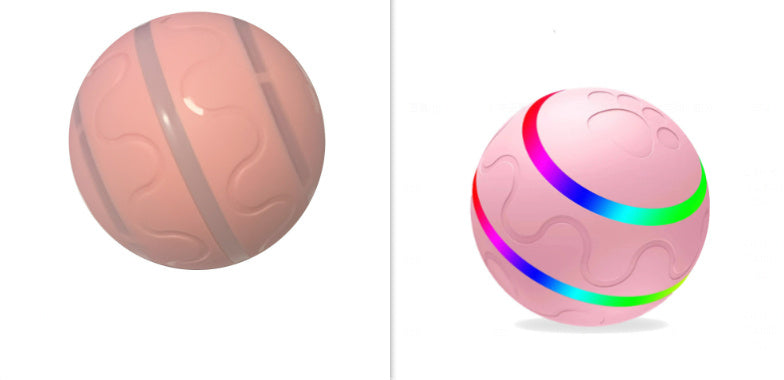 Smart Interactive Cat Toy Ball – Automatic Rolling Pet Ball with Remote Control, Rechargeable & Durable Design