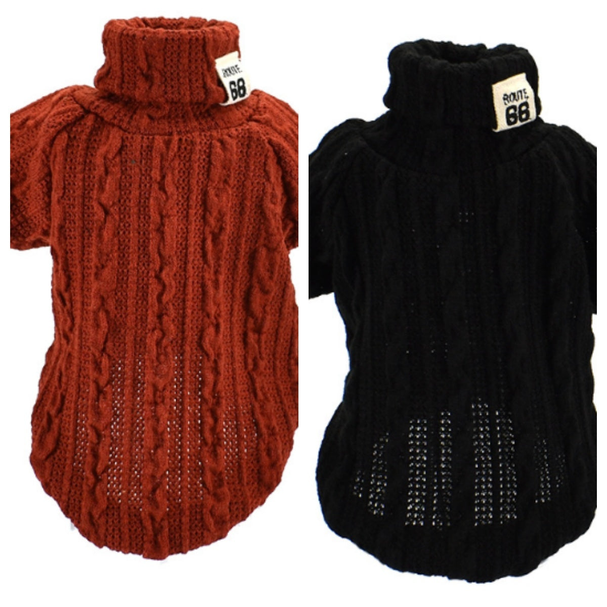Cozy Acrylic Dog Sweater – Thickened Winter Jacket for Pets