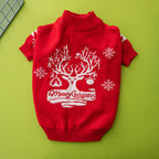 Suéter de lana de punto acogedor: estilo europeo y americano, con diseños de alces y árboles de Navidad.
