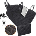 ChicsPhere Waterproof Dog Car Seat Cover with Mesh Window – Non-Slip, Scratch-Proof & Easy to Clean for Cars & SUVs