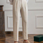 Classic Straight-Fit Seasonal Trousers