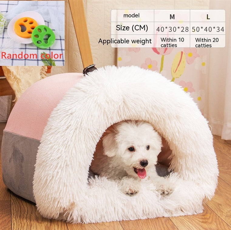 Ultimate Plush Cat & Pet Nest Villa – Cozy, Stylish, and Multi-Functional