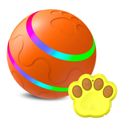 Smart Interactive Cat Toy Ball – Automatic Rolling Pet Ball with Remote Control, Rechargeable & Durable Design