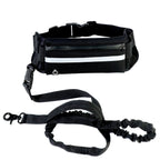 Hands-Free Dog Leash Belt with Adjustable Waist Strap and Bungee Leash – Ideal for Running, Walking & Hiking