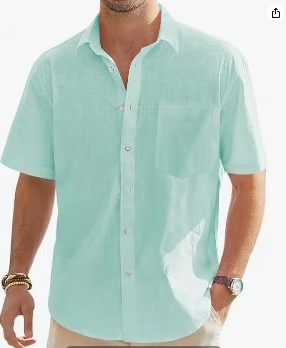 Classic Linen Leisure Shirt