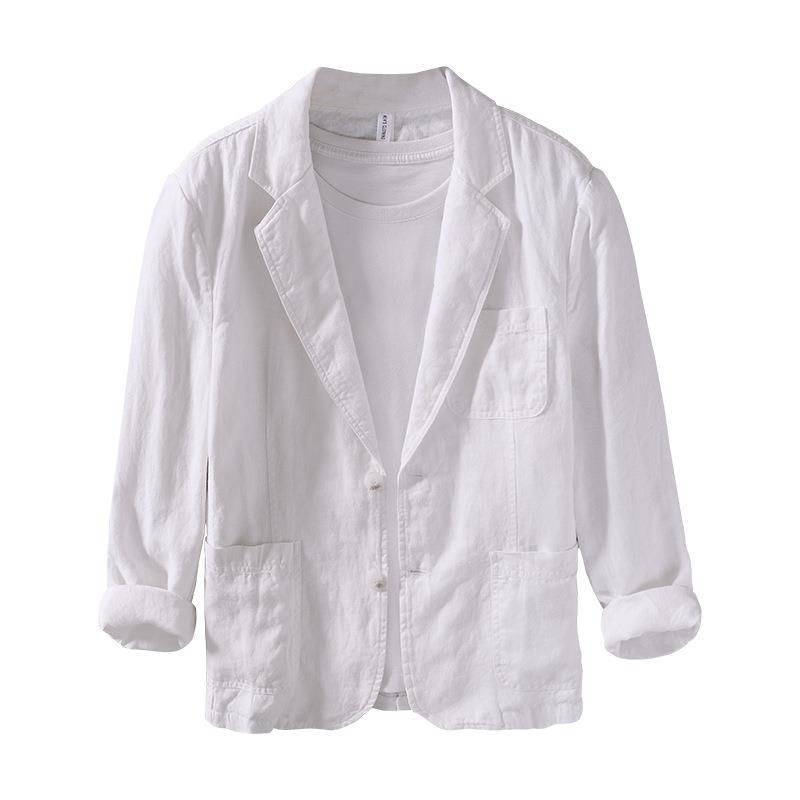 Relaxed-Fit Linen Leisure Shirt