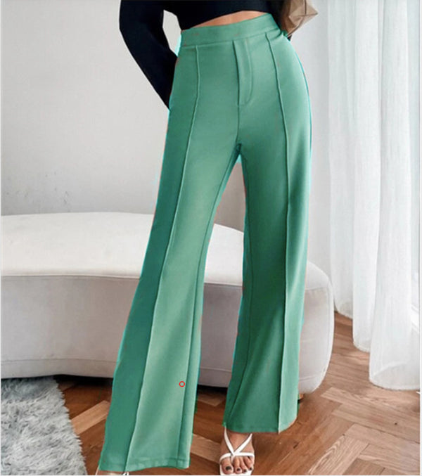 Relaxed Straight-Fit Women’s Trousers