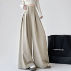 Lace-Up Relaxed Commuter Trousers