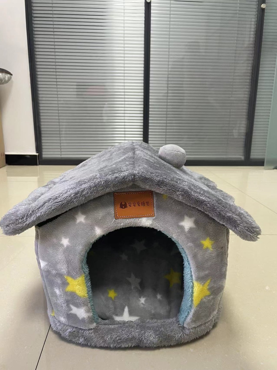 Cama acogedora y autocalentable para mascotas: nido suave, transpirable y duradero para gatos y perros.