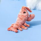 Interactieve USB oplaadbare springende kreeft knuffel – Realistisch bewegend kattenspeelgoed voor kinderen en huisdieren