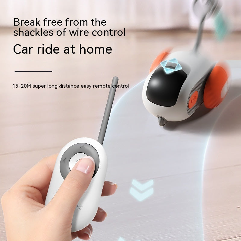 PurrJoy RC Electric Cat Toy Car – Interactive Remote Control Playmate