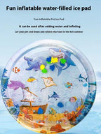 Inflatable Water Playmat for Cats – Cool Sensory Ice Pad for Pets