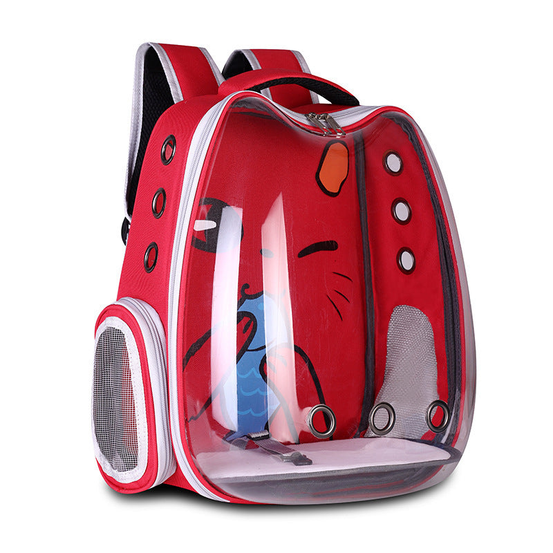 ChicsPhere Portable Pet Carrier Backpack – Breathable Capsule Travel Bag