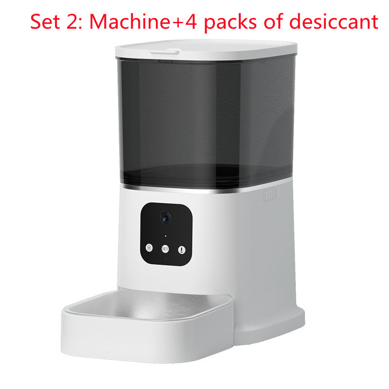 ChicsPhere Smart Pet Feeder – 6L Automatic Cat & Dog Food Dispenser with APP Control