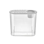 Acrylic Transparent Self-Cleaning Fish Tank with Hydroponic System