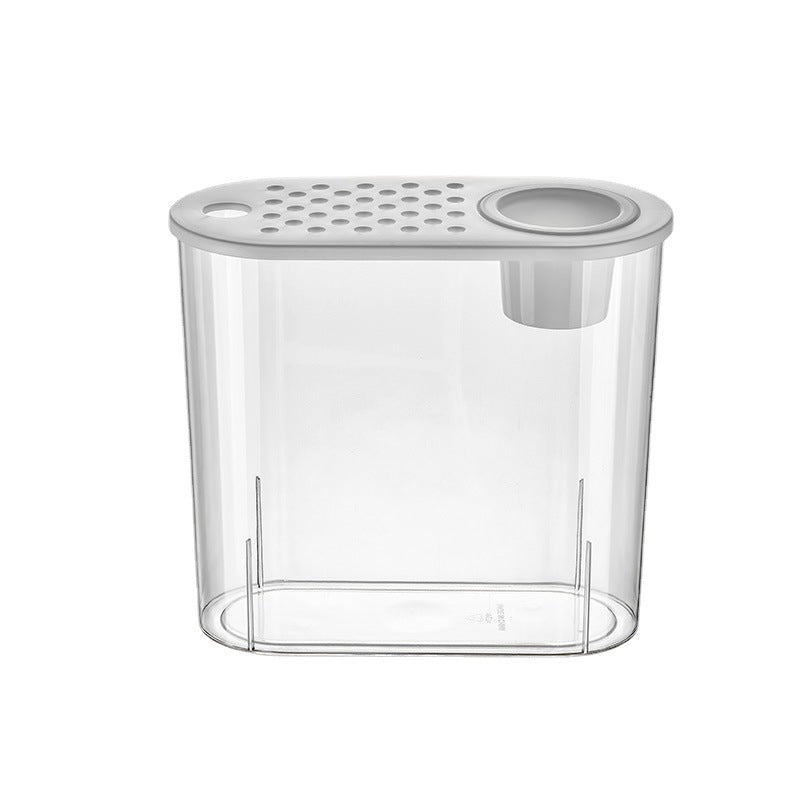 Acrylic Transparent Self-Cleaning Fish Tank with Hydroponic System