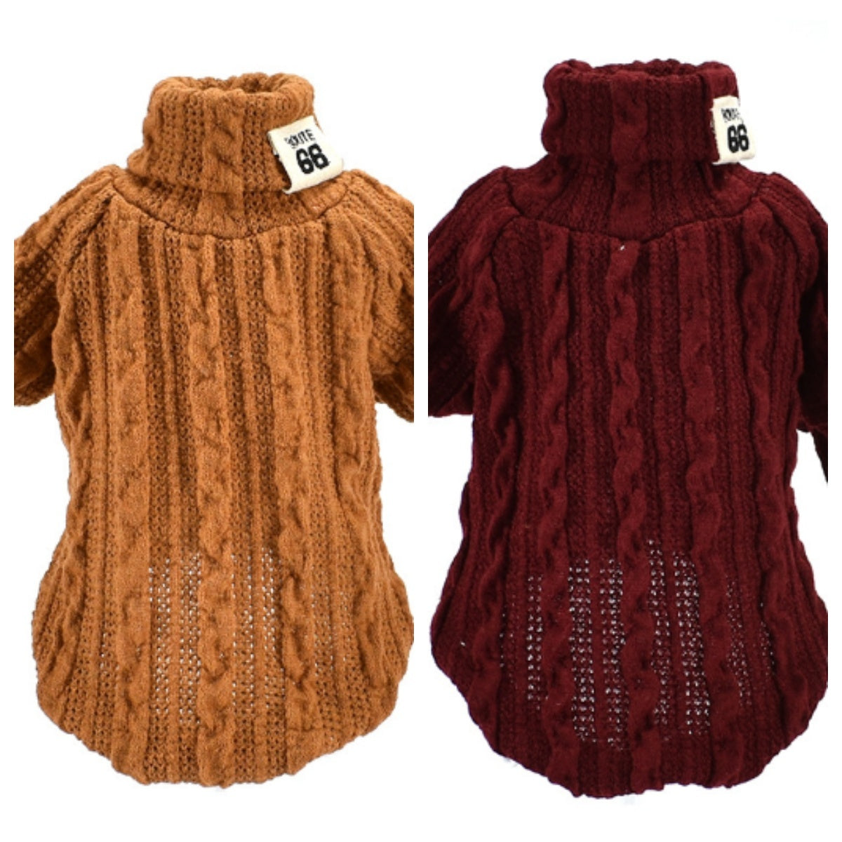 Cozy Acrylic Dog Sweater – Thickened Winter Jacket for Pets