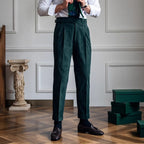 Straight-Fit Casual Leisure Trousers