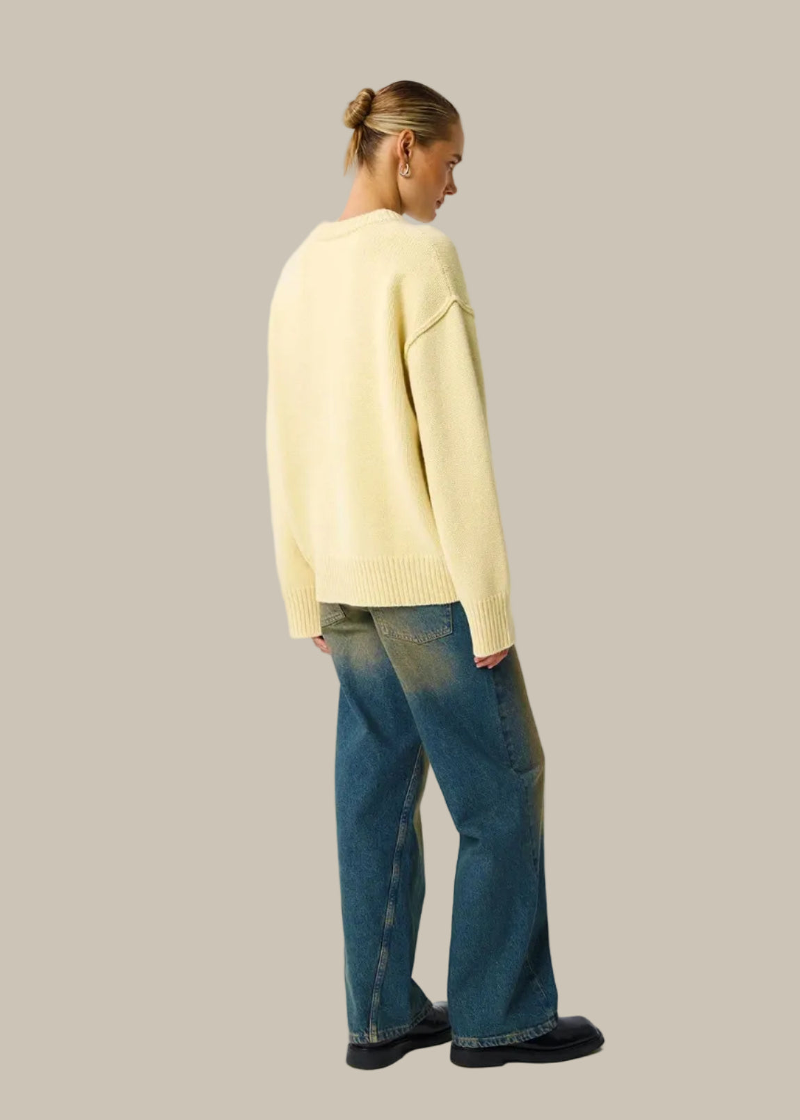 The Cozy Core-Spun Knit Sweater