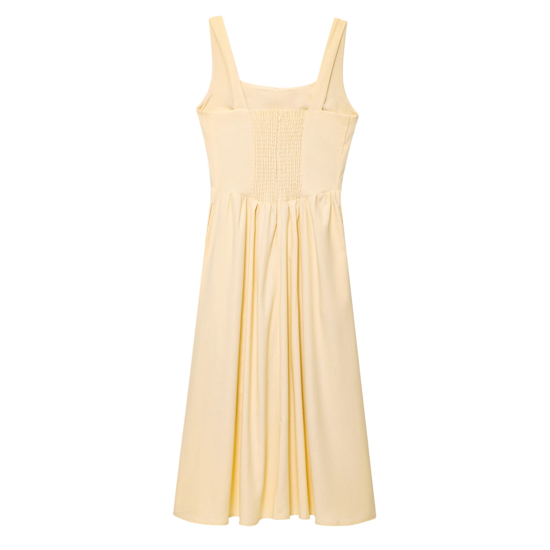 Slim-fit Bow-tied Strap Dress For Women