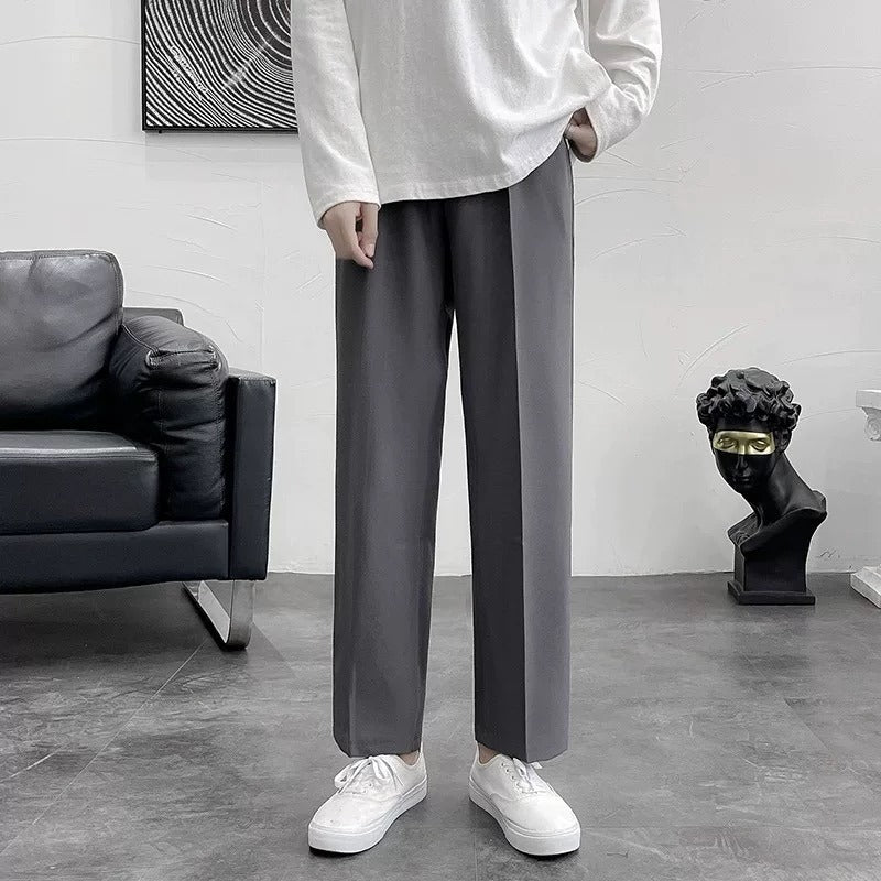 Relaxed Fit Casual Trousers